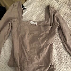 Aritzia Babaton Contour Squareneck Bodysuit